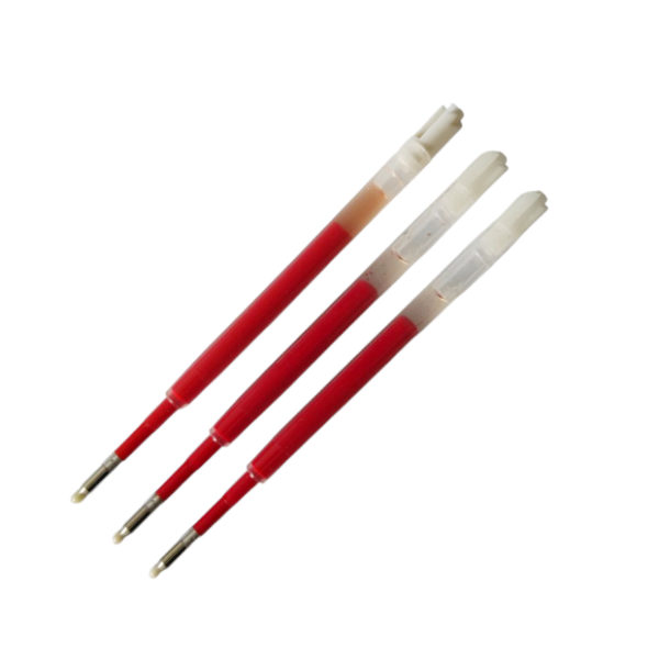 Pack de 3 Recharges Gel Rouges pour Stylos Bille 5280
