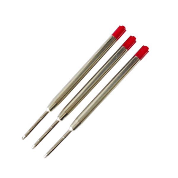 Pack de 3 Recharges Rouges pour Stylo Bille 5280