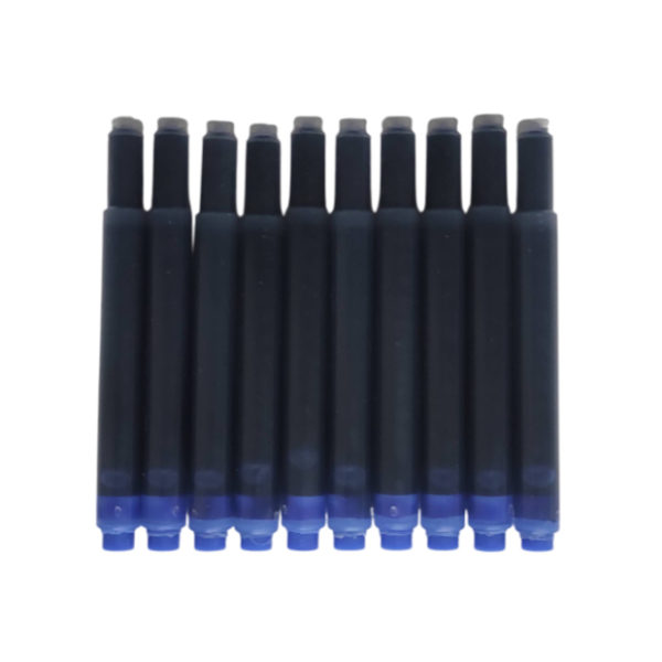 Pack de 10 cartouches d’encre Deluxe bleu royal pour stylos plume Aurora