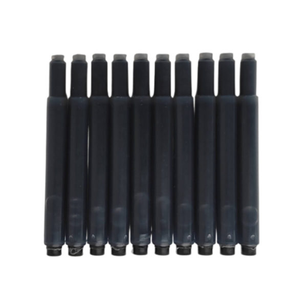 Pack de 10 cartouches d’encre Deluxe noires pour stylos plume Aurora