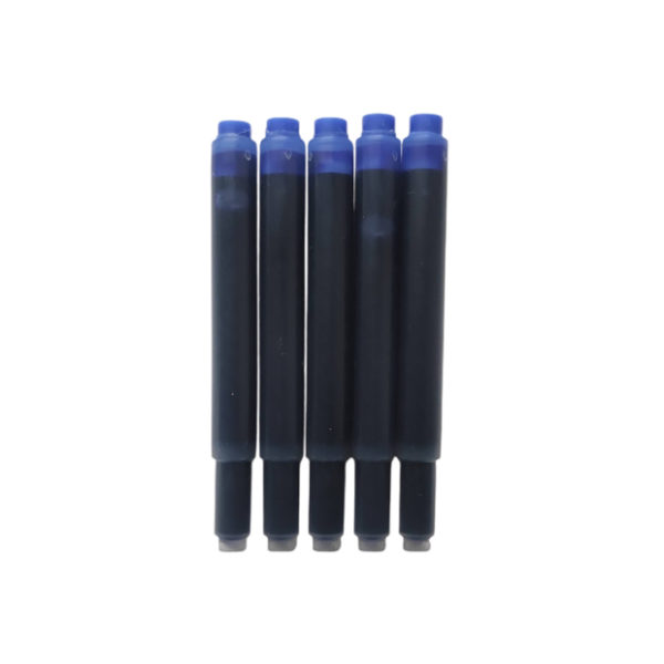 Pack de 5 cartouches d’encre Deluxe bleu royal pour stylos plume A&W