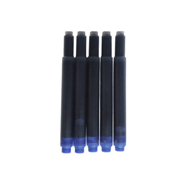 Pack de 5 cartouches d’encre Deluxe bleu royal pour stylos plume Aurora