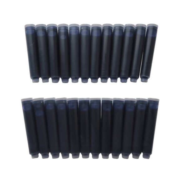 Pack de 24 cartouches d’encre bleues pour stylos plume Xezo