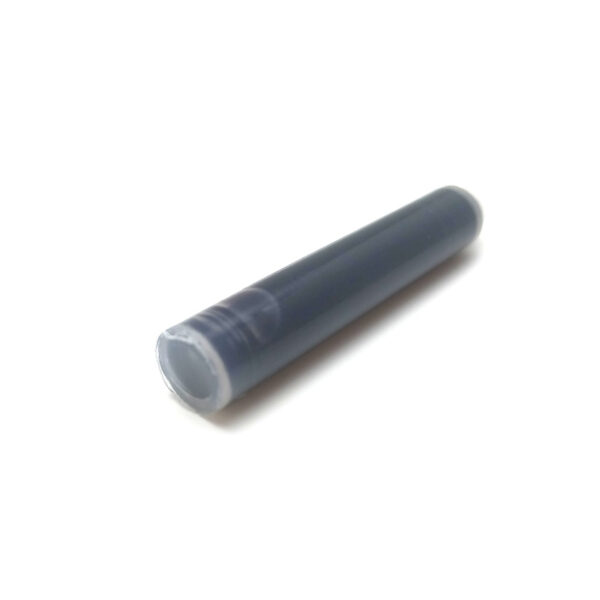 Vue du dessus des cartouches d’encre pour stylos plume Faber Castell
